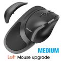 Ergonomic Vertical Mouse 2.4G Right left Hand Office Gaming Removable Palm Wrist Healthy Mice Mause For PC. 