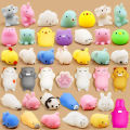 1-6PCS Mochi Squishies Kawaii Anima Squishy Toys For Kids Antistress Ball Squeeze Party Favors Stress Relief Toys For Birthday. 