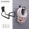 Water Hose Storage Rack Sturdy Wall-mounted Garden Hose Holder for Easy Storage Heavy Duty Steel Hook Hanger with Strong Load Bearing Capacity Perfect Gardening Tool. 