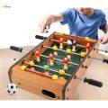 Portable Table Top Football Educational Toys Gift Mini Table Top Foosball Game for Family Game. 