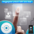 Compact USB Fingerprint Reader Scanner Reliable Biometric Access Control Attendance System. 