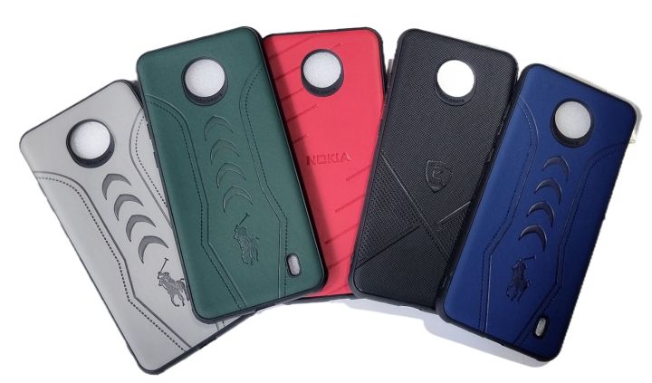 NOKIA C20 Leather Design Back Cover