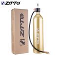ZTTO MTB Road Bike Tubeless Tire Inflator Tyre Air Booster Air bottle With Valve Gas Cylinder 1.15L For Bike Tubeless 29 tire. 