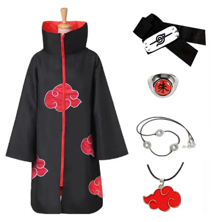 Ninja Robe Designs Halloween Anime Ninja Cosplay Costume Dawn Organization Robe ...