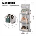 6-Pocket Hanging Handbag Organizer. 