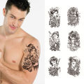 Small Full Arm Waterproof Sweat-proof Simulation Tattoo Stickers Fashion Beautiful Geometric Shape. 