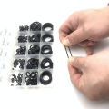 O Rings Rubber Silicone Oring Seal Gasket NBR VMQ FKM Sealing O-rings Nitrile Washer Rubber Ring Set Assortment Kit Set Box Ring. 