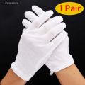 【Top mobile  Store】White Gloves/Labor Insurance Gloves/Jewelry Silver Inspection Gloves/Stretchable Lining Glove. 