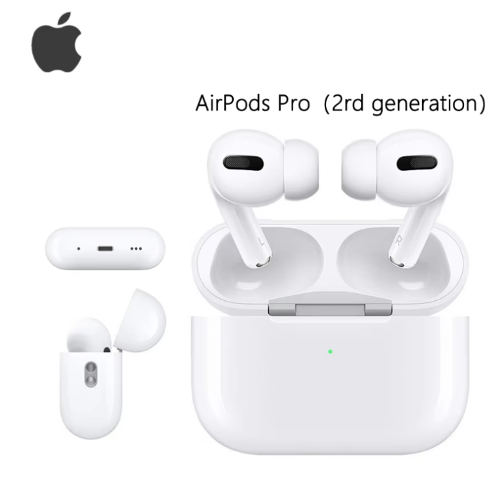 Apple AirPods Pro (2nd Gen) with MagSafe Case – Wireless Bluetooth Earbuds, Active Noise Cancelling, Seamless Pairing, and High-Performance Audio
