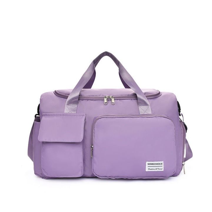 Travel Bag Female Male Storage Student Lightweight Buggy Bag Sports Travel Business Trip Pending Luggage Bag Large Capacity Portable