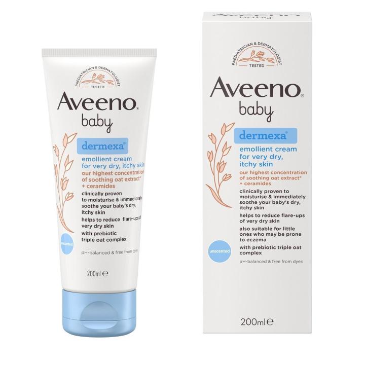 Aveeno Baby Dermexa Daily Emollient Cream for itchy skin 75ml