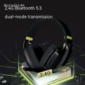 Yuxin shopNew Vgn Vxe V1 2.4g Dual Mode Headphone Wireless Bluetooth Headset Lightweight 2025 Long Battery Life Noise Reduction Accessory Pc Gift. 