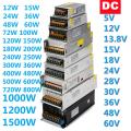 DC 5V 12V 24V 36V 48V 60V Switching Power Supply 2A 3A 4A 5A 8A 10A 15A 20A 25A 30A 40A 50A 60A 100A Transformer Power Adapter. 