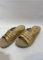 Comfy Shoe Multi-Strap Flat Slides. 