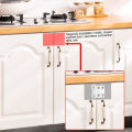 1-3sets Strong Magnetic Door Closer Cabinet Thin Punch Free Anti Door Sper Invisible Suction Closet Sliding Device. 