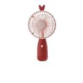 Handheld Rechargeable Fan - Pink. 