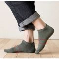 5 Pair Socks for Men No Show Ankle Low Cut Summer Man Short Thin White Black Nonslip Spring Sport Woman Shoe Slippers Cotton. 