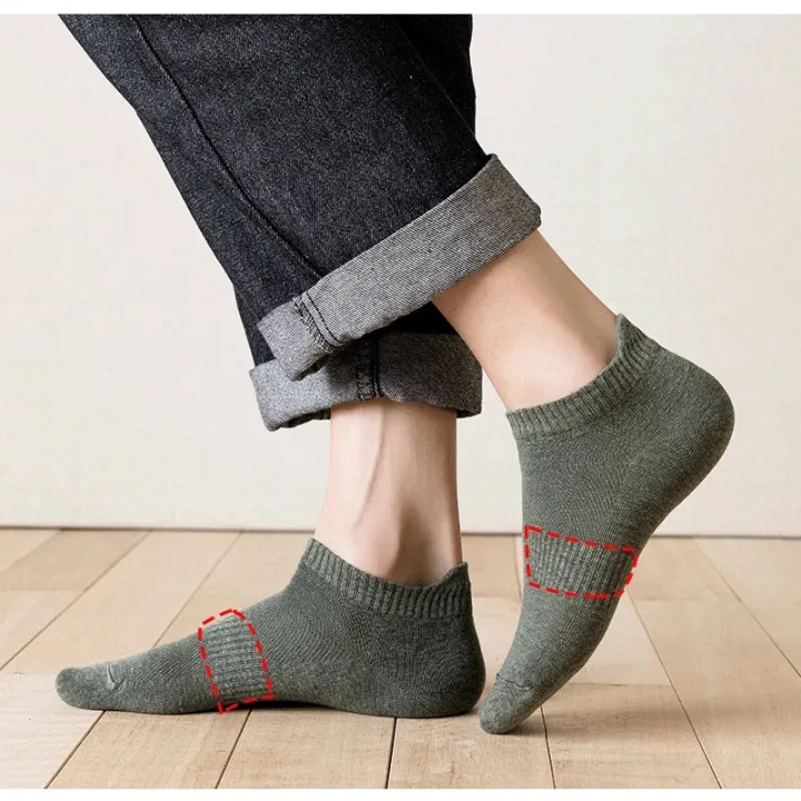 5%20Pair%20Socks%20for%20Men%20No%20Show%20Ankle%20Low%20Cut%20Summer%20Man%20Short%20Thin%20White%20Black%20Nonslip%20Spring%20Sport%20Woman%20Shoe%20Slippers%20Cotton%20-%20Image%206