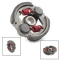 2-Stroke Engine Pure Titanium Clutch Inhibition Bicycle Clutch Rejection Accessories 47CC 49CC for Mini Pocket Bike ATV Motorcycle (Random Color). 