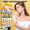 Disaar beauty hair removal (dbhr) cream honey with milk Easy to use face & body legs depilating Moisturizing100ml. 