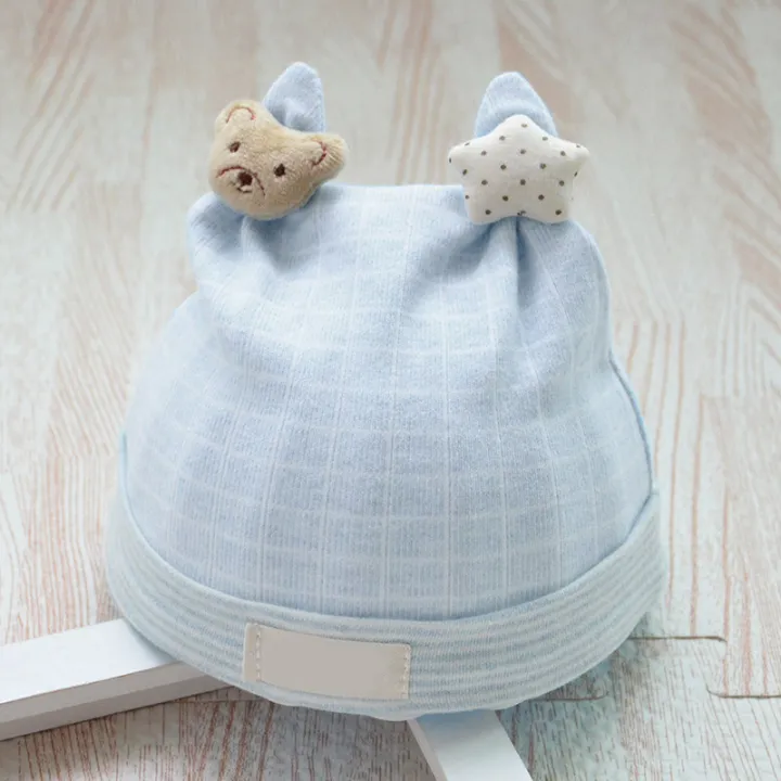 I%20Love%20Daddy&Mummy%20Newborn%20Baby%20Hat%20Soft%20Cotton%20Cartoon%20Bear%20Baby%20Bonnet%20for%20Girl%20Boy%20-%20Image%202