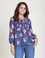 Spring & Summer Two Way Smocked Top. 