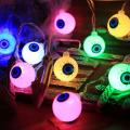 Horror Eyeball Lights Spooky Led Eyeball String Lights for Halloween Decor Create A Haunting with Twinkling Ghost Eyes Halloween String Lights. 