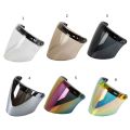 Motorcycle Helmet Visor Shield 3-Snap Design Open Face Helmet Visor For Motorcycle Enthusiasts. 