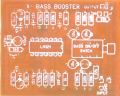 LM324 IC X- Bass Booster Pre Amplifier PCB DIY Kit for STK Transistor amplifiers. 