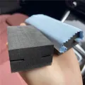 New Black Opening Style Anti-drop Design Car Ceramic Coating Dressing Applicator Auto Glass Paint Nano-Coat Sponge Pad HENGLI. 