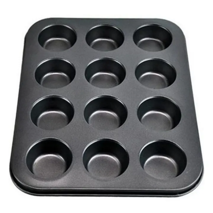 Muffin%20%20tray%20%20Baking%20pan%20Cup%20Cake%20Baking%20Tray%20%2012%20Cup%20Muffin%20Tin,%20Carbon%20Steel%20Muffin%20Tray%20Cupcake%20Baking%20Tray%20for%20Muffins,%20Cupcakes%20and%20Pudding%20Baking,%20Black%20-%20Image%207