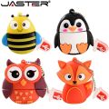【32GB fox】 JASTER 64GB cute owl bee animal USB 4GB 32GB Pendrive USB 2.0 Usb stick. 