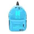 Luminous BTS Bangtan Boys Backpack Canvas School Bags Unisex Travel Bag. 