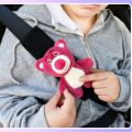 Cute Women's Interior Soft Car Bear Safety Belt Cute Shoulder Sleeve Protective Cover Anti-Strangulation Neck 2024 New. 