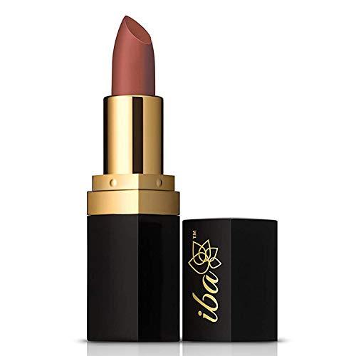 Iba Long Stay Matte Lipstick Shade M15 Cinnamon Chai, 4g | Intense Colour | Highly Pigmented and Long Lasting Matte Finish | Enriched with Vitamin E | Halal Certified & Vegan Makeup(FROM INDIA)JEZ
