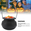 Portable Halloween Party Cauldron Practical Bucket For Bedroom. 