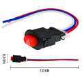 Motorcycle, Other Vehicle Double Flash Switch Hazard Light Switch Flash Warning Modified Emergency Signal Lamp switch. 