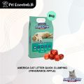 America Cat Litter Quick Clumping 10L  Apple. 