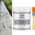 Jaysuing Waterproof Adhesive Sealant，for Bathroom Kitchen Exterior Wall Anti-Leakage Water Filling Leak-Free Brick-Free Paint Flexible Transparent Liquid Barrel Anti-Leakage Agent (100g). 