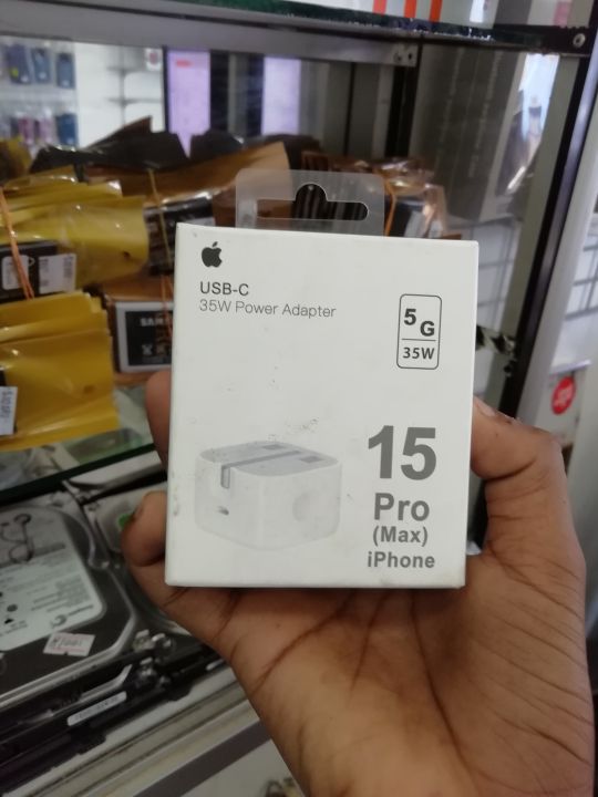 original 35W power adapter iphone 15 pro max 35w