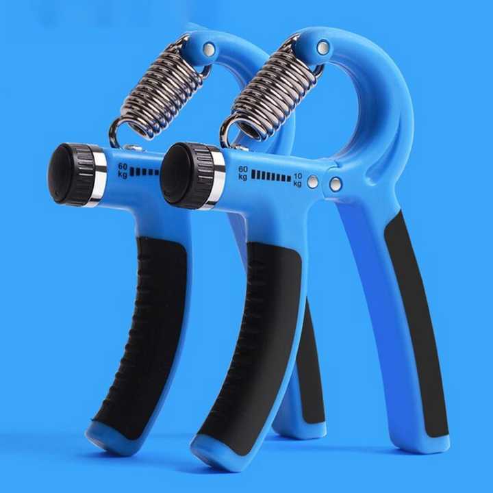 Adjustable Hand Grip Wrist Increase Strength Spring Finger Pinch Carpal ...