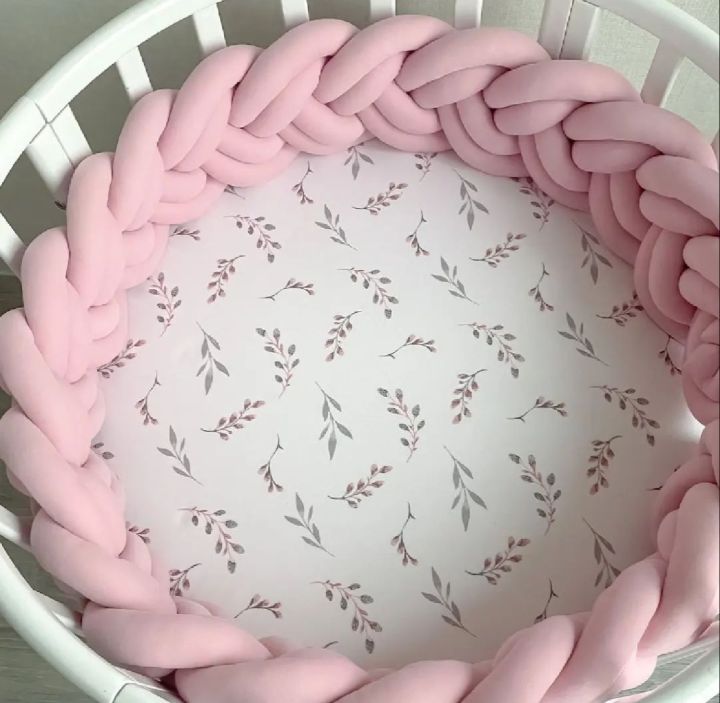 French Double Line braid for a round baby cot. Daraz.lk