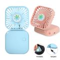 Portable USB Mini Fan- Handheld Cooling Fan Rechargeable Electric Fan, Handheld Fan With Phone Stand- Office household Desk Mini Fan TM. 