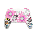 IINE Nintendo Switch Splatoon Wireless Controller - Pink with NFC. 