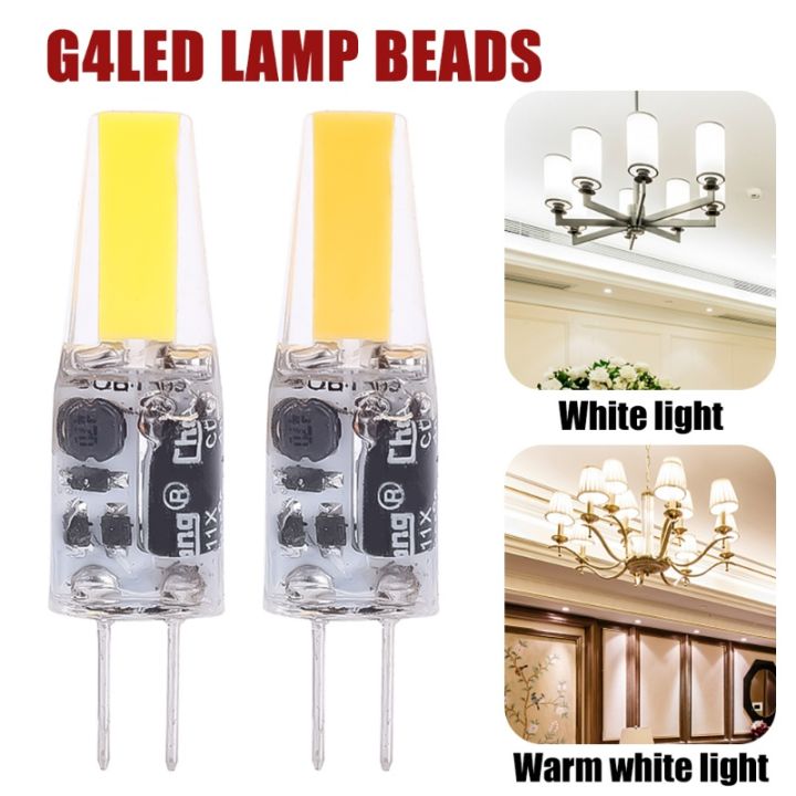 Quality Durable G4 LED Energy Saving Light Bead/ Wide Range Illumination Mini Lamp Bulb/ Household Replaceable Silicone Light Beads