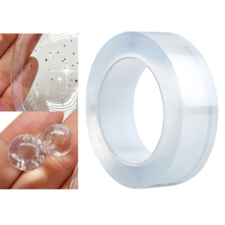 High%20Sticky%20Width%203cm%20Clear%20Nano%20Tapes%20Waterproof%20Non%20Marking%20for%20DIY%20Craft%203cm%201%20Meter%20-%20Image%205