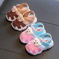 Baby Toddler Shoes Summer Plastic Soft Bottom Non-Slip Boys and Girls1~3Toddler Closed Toe Sandals. 