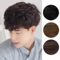 Hair Accessories Fashion Short Curly Natural Brown Male Wavy Handsome Hair Men Synthetic Hair Daily. 