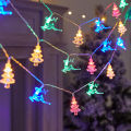 Christmas Tree Snowflake LED String Lights Banner Christmas Decoration for Home Navidad Xmas Tree Decor Light New Year 2025. 