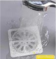 Sink Drainer Mesh Shower Drain Covers Square Shape Kitchen Sink Strainer. 